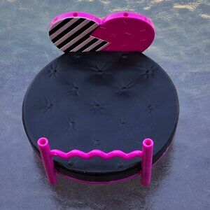 LOL Surprise! Doll Furniture Pink BlackBed Couch Chair MC Swag Was Here